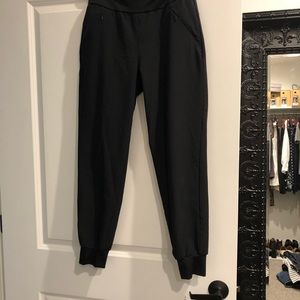 Adidas black joggers